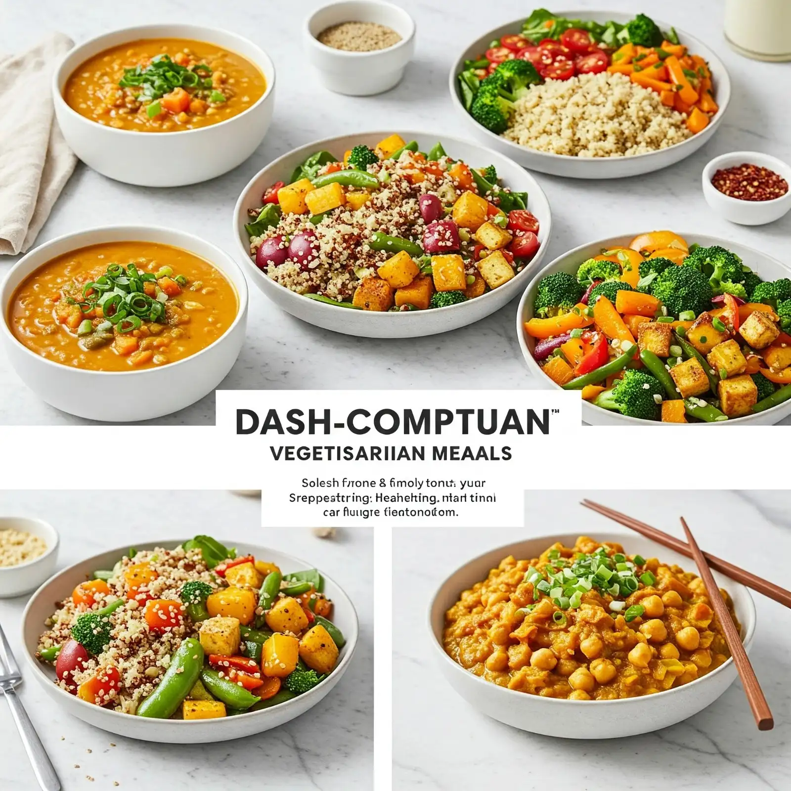 Affordable DASH Vegetarian Meals