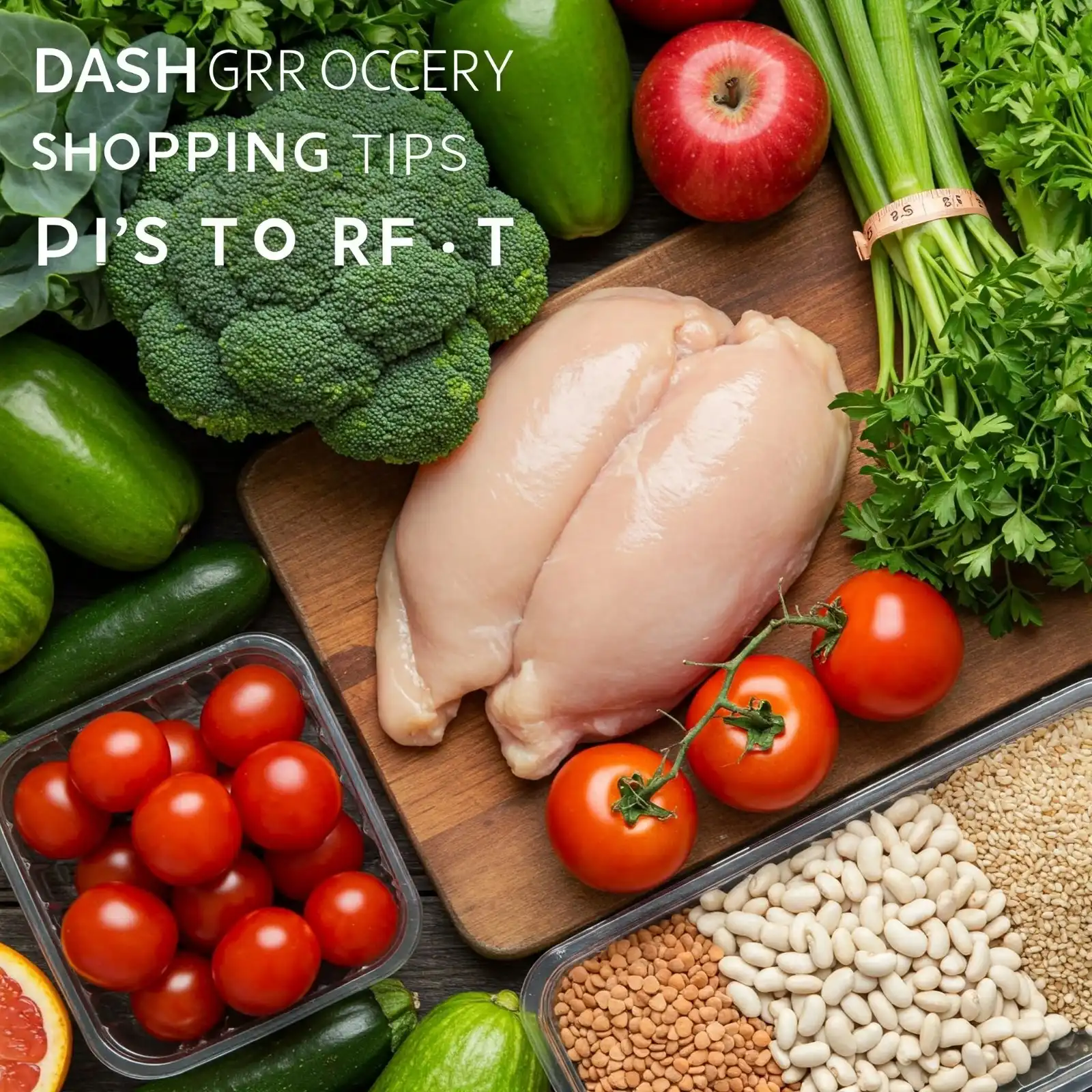 DASH Grocery Shopping Tips