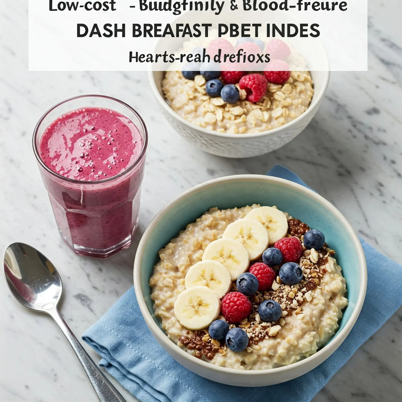Low-Cost DASH Breakfast Ideas